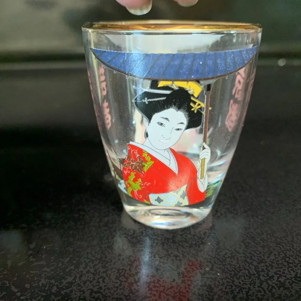 Asian shot glass